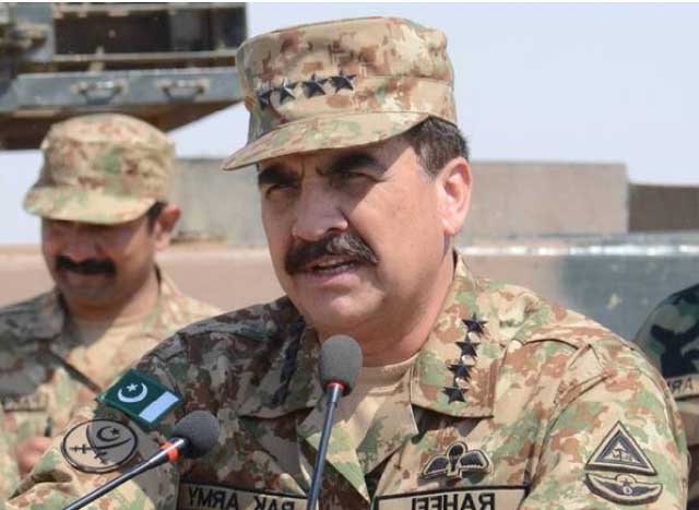 Gen. Raheel Say  Would Not Allow Even  A Shadow of IS